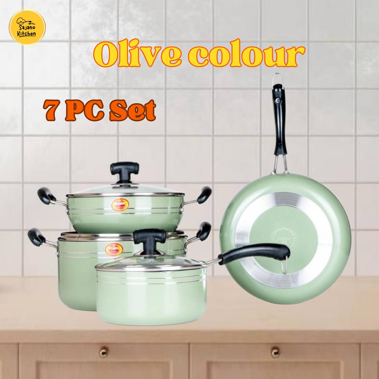 7PC Olive