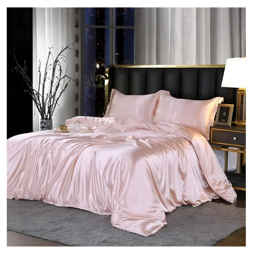 satin -comforter- 5- pcs- set